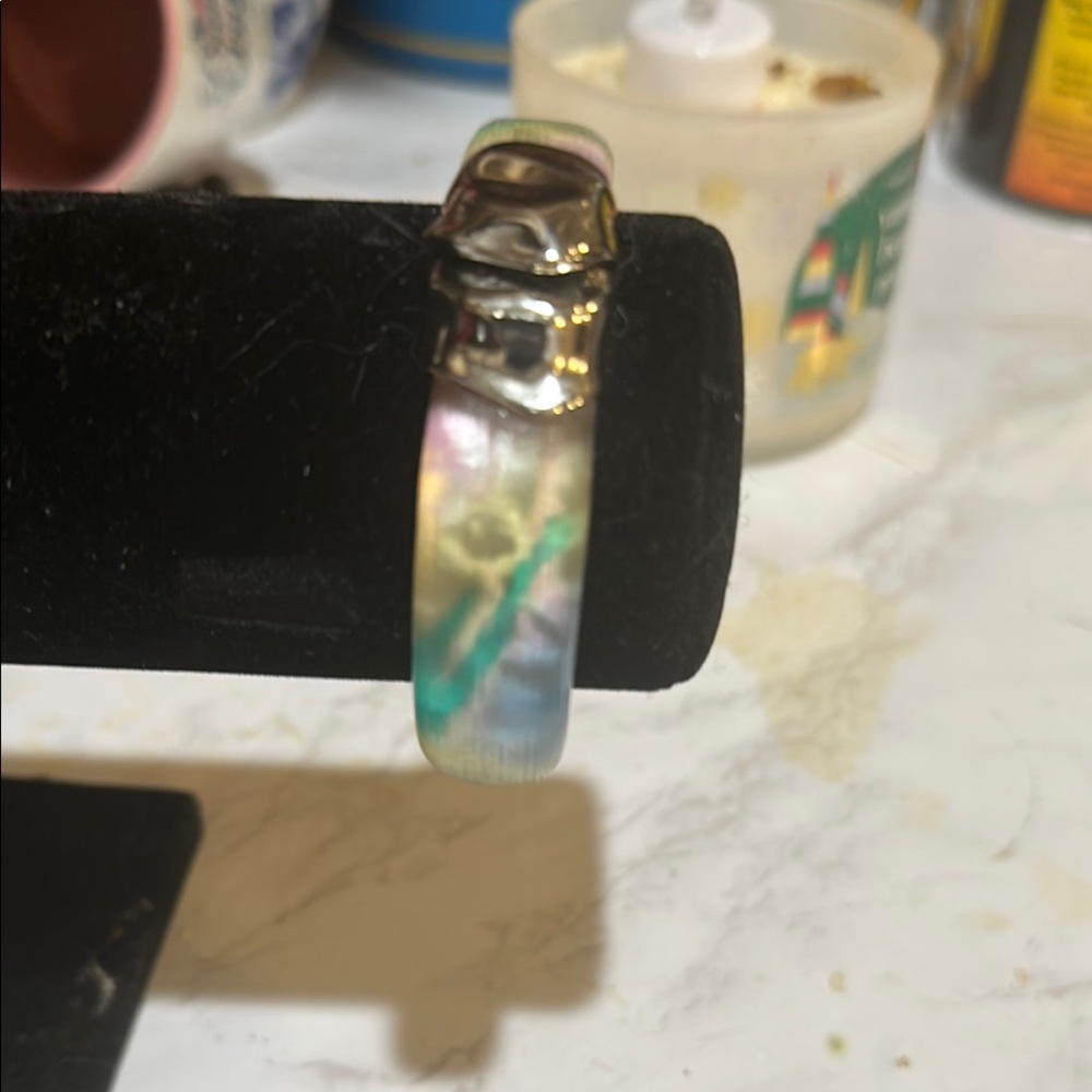 Alexis Bittar Silver Sculptural Bracelet